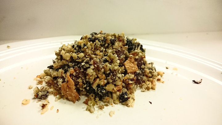 vegan pemmican (detail) from Westward picnic/reading