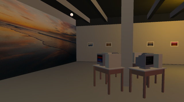 Tables and Mural